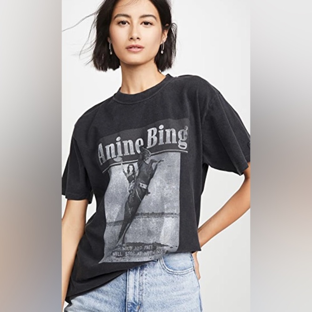 Anine Bing cowgirl T-shirt